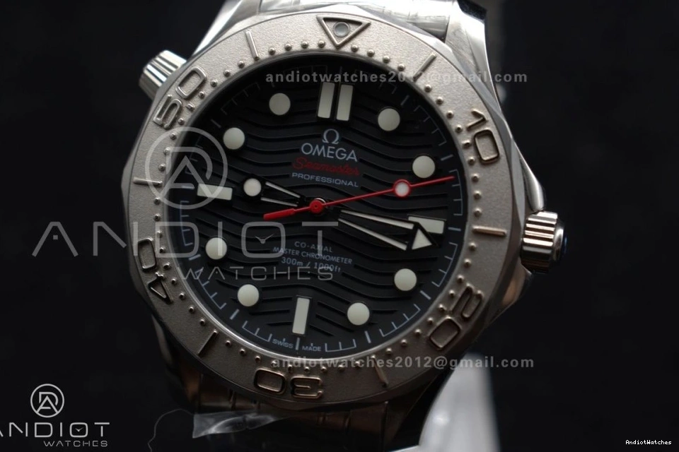 FastDry Best 300M Dial SS A Edition Bracelet Nekton Diver 1:1 Black on Seamaster 1085 VSF 0704